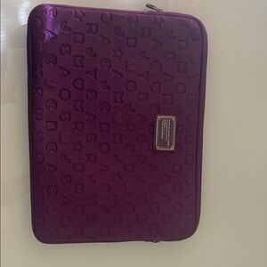 Marc Jacobs purple sleeve for 15” laptop